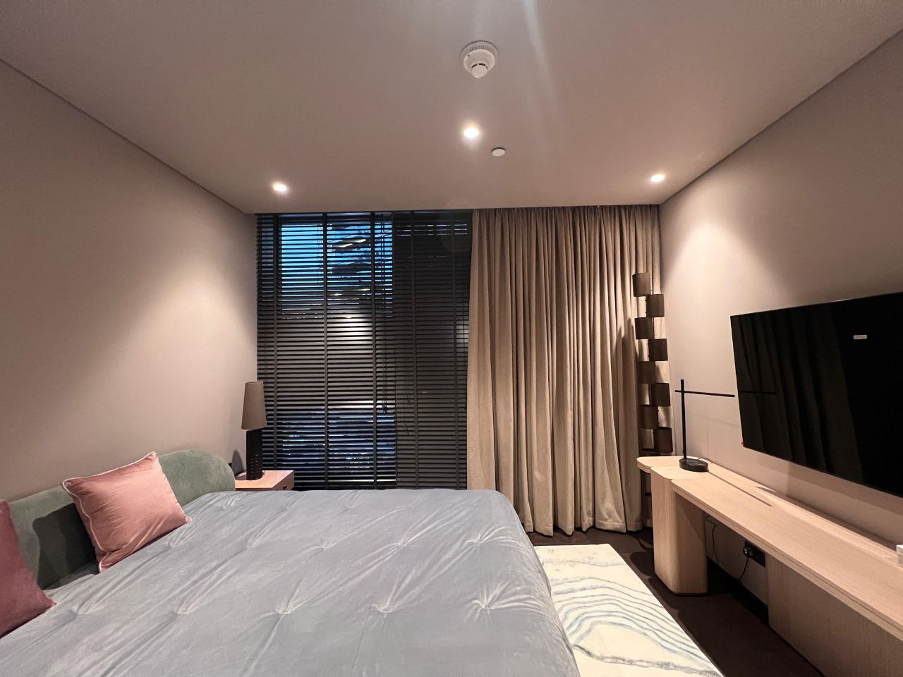 Master bedroom with fitted joinery — apartment, JBR